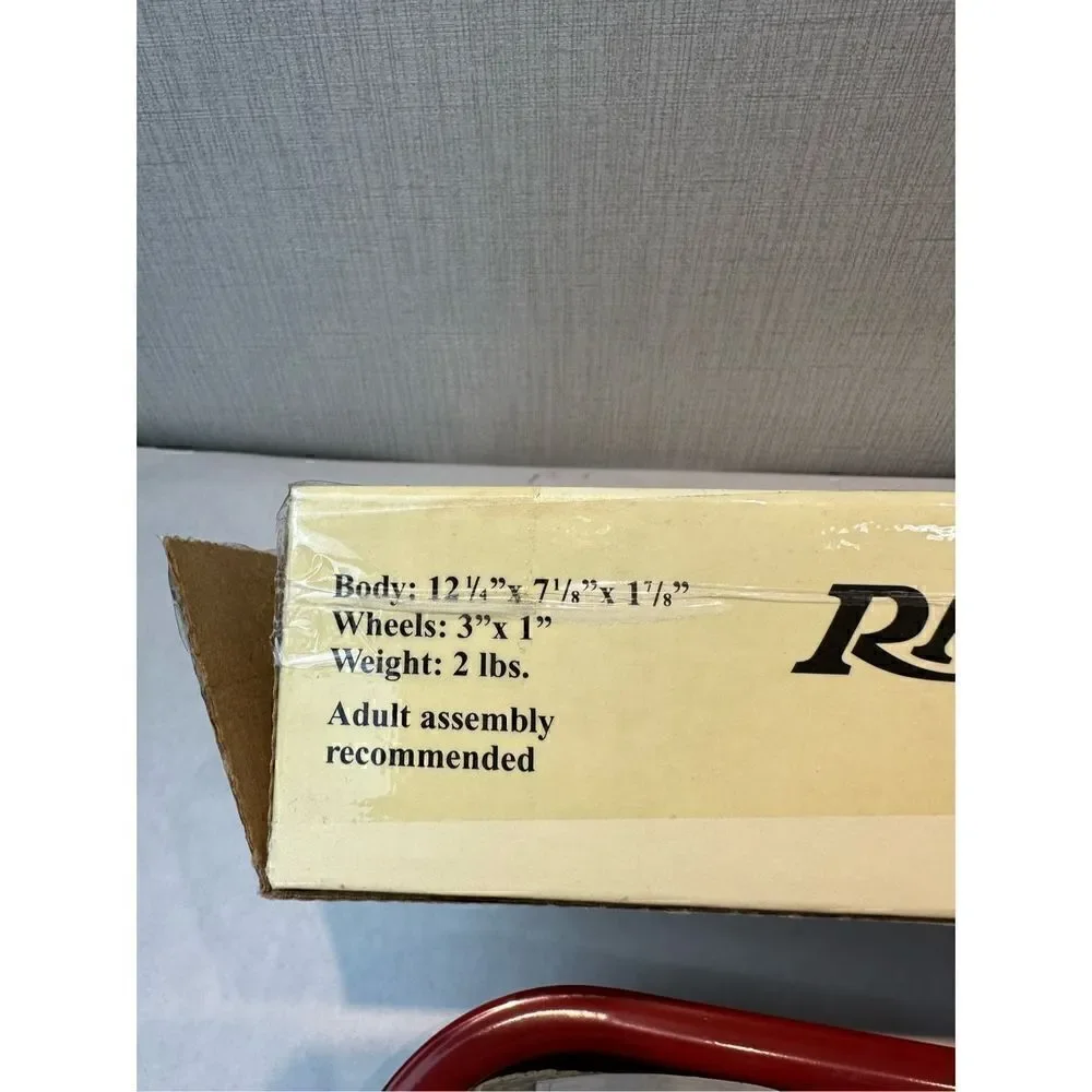 Radio Flyer Little Red Wagon Model 5 Steel Metal Doll Size